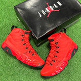 Jordan Chile Red 9s Size 8.5