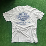 Vintage Harley Davidson Boston tee Size L
