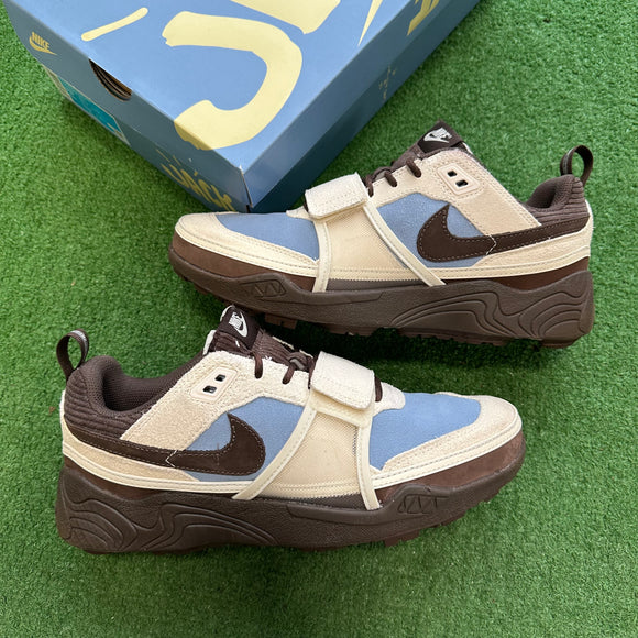 Nike Travis Scott Leche Blue Zoom Field Jaxx Size 9.5