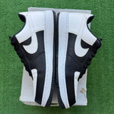 Nike Black White Air Force 1s Size 10.5
