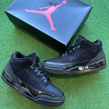 Jordan Black Cat 3s Size 11.5