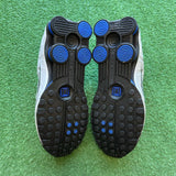 Nike Metallic Silver Racer Blue Shox Size 10W/8.5M
