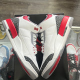 Jordan Fire Red 3s Size 10.5