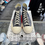 Converse CDG Grey Chuck Taylors Size 10