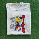 Vintage Buffalo Bills Bart Simpson Tee Size S