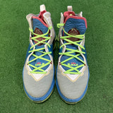 Nike LeBron Ditch Blue Lime Glow 19s Size 10.5