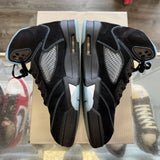 Jordan Black University Blue 5s Size 10.5