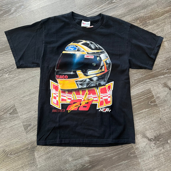 Vintage Ernie Irvan NASCAR Tee Size L