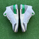 Jordan Lucky Green 3s Size 8.5W/7M