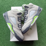 Jordan Green Bean 5s Size 10