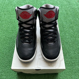 Jordan Black Cement 2s Size 9.5