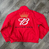 Vintage NASCAR Budweiser Jacket Size XL