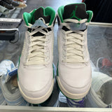 Jordan Lucky Green 5s Size 10.5W/9M
