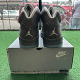 Jordan Wolf Grey 5s Size 13
