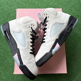 Jordan Medium Soft Pink 5s Size 12.5