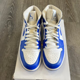Jordan Kentucky Blue Mid 1s Size 9W/7.5M