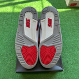 Jordan Fire Red 3s Size 10
