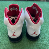 Jordan Fire Red 5s Size 11