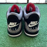 Jordan Black Cement 3s Size 6.5Y