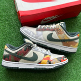 Nike Multi Camo Low Dunk Size 9.5