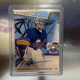 Buffalo Sabres Luukkonen Rookie Auto Card