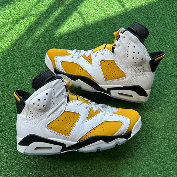 Jordan Yellow Ochre 6s Size 9.5