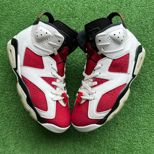 Jordan Carmine 6s Size 10.5