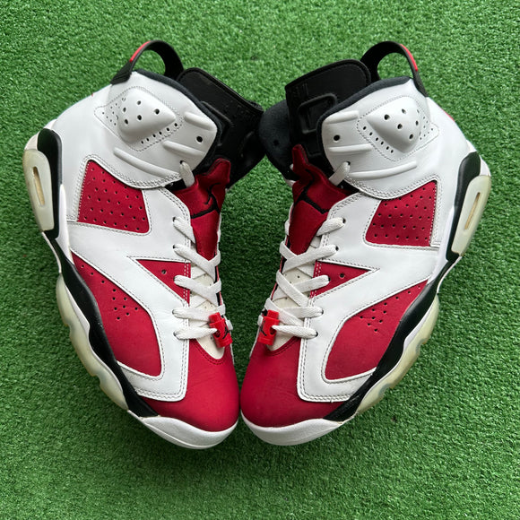 Jordan Carmine 6s Size 10.5