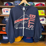 Vintage Buffalo Bills Zip Crop Top Size L