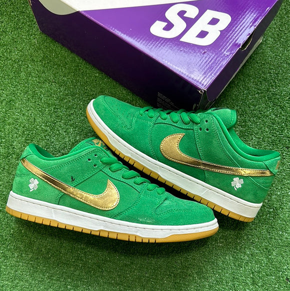 Nike St.Patricks Day SB Low Dunk Size 10