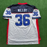 Vintage Buffalo Bills Milloy Jersey Size 2XL