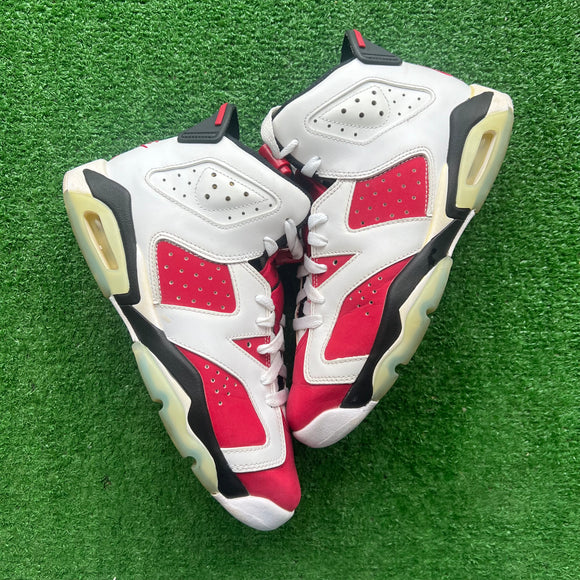 Jordan Carmine 6s Size 5.5Y