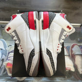 Jordan Fire Red 3s Size 9