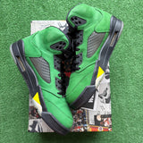 Jordan Green Apple 5s Size 9.5