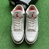Jordan 2012 White Cement 3s Size 11.5