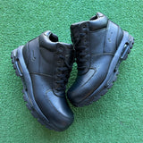 Nike Triple Black Air Max Goadome Boot Size 11