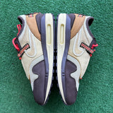 Nike Travis Scott Cactus Jack Brown Air Max 1s Size 6