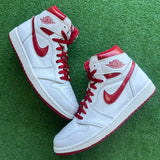 Jordan Metallic Red 1s Size 11