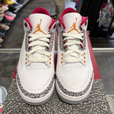 Jordan Cardinal 3s Size 7