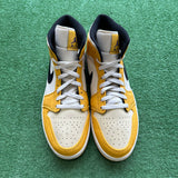 Jordan Lakers Mid 1s (Missing Insoles) Size 11