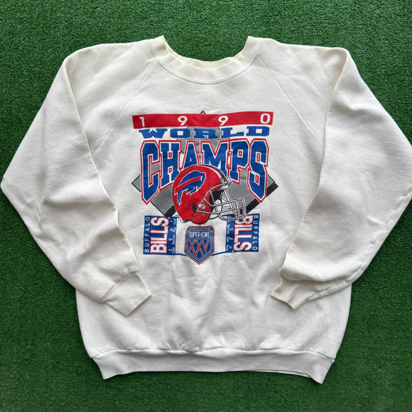 Vintage Buffalo Bills Super Bowl Champs Crewneck Size M/L