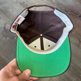 Vintage Wyoming Snapback Hat Buffalo