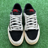 Jordan Travis Scott Olive Low 1s Size 10.5W/9M