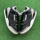 Jordan Black Cement 3s Size 10