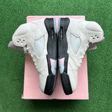 Jordan Medium Soft Pink 5s Size 10.5