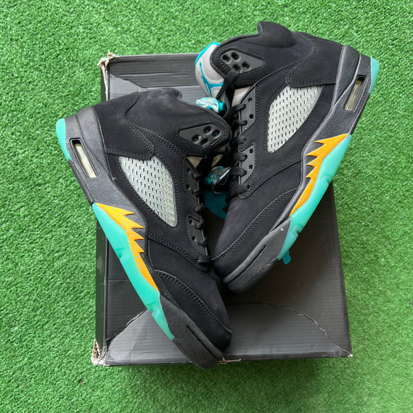 Jordan Aqua 5s Size 8.5