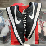 Nike Black White Low Dunk Size 10