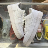 Nike White Air Force 1s Size 10