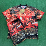Supreme Vinci Per Noi Soccer Top and Shorts Set Size XL