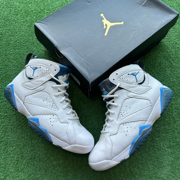 Jordan French Blue 7s Size 10.5